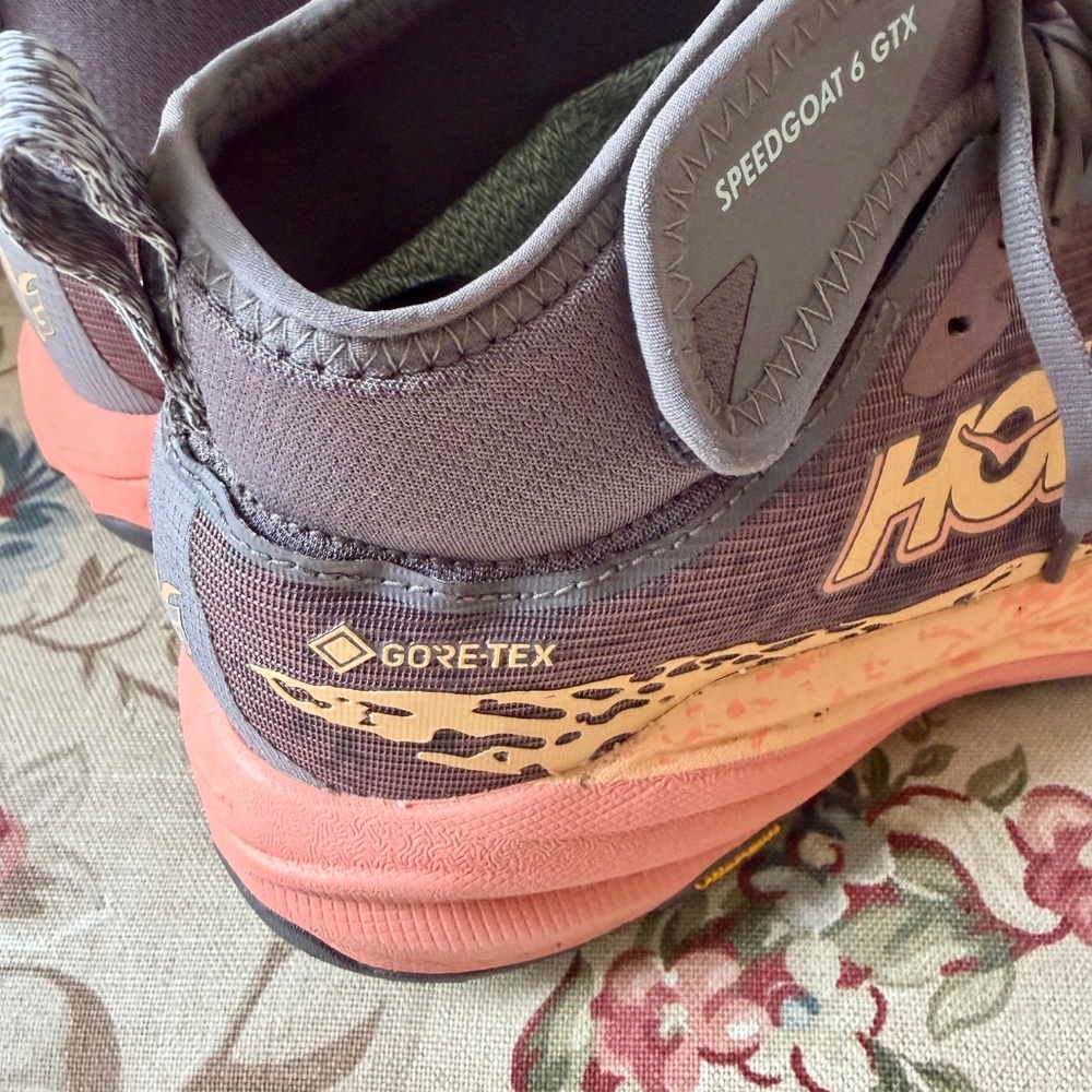Womens's Hoka Speed Goat 6 Trail Shoes - Size 10 - Picture 9 of 9